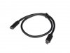 Lanberg Przedłużacz USB-C M/F 3.1 0.5m czarny